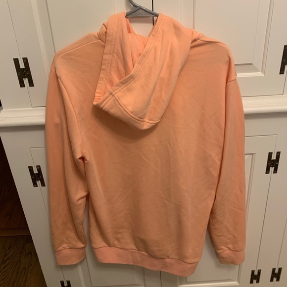 Adidas Logo Girls Hoodie - Picture 2 of 3